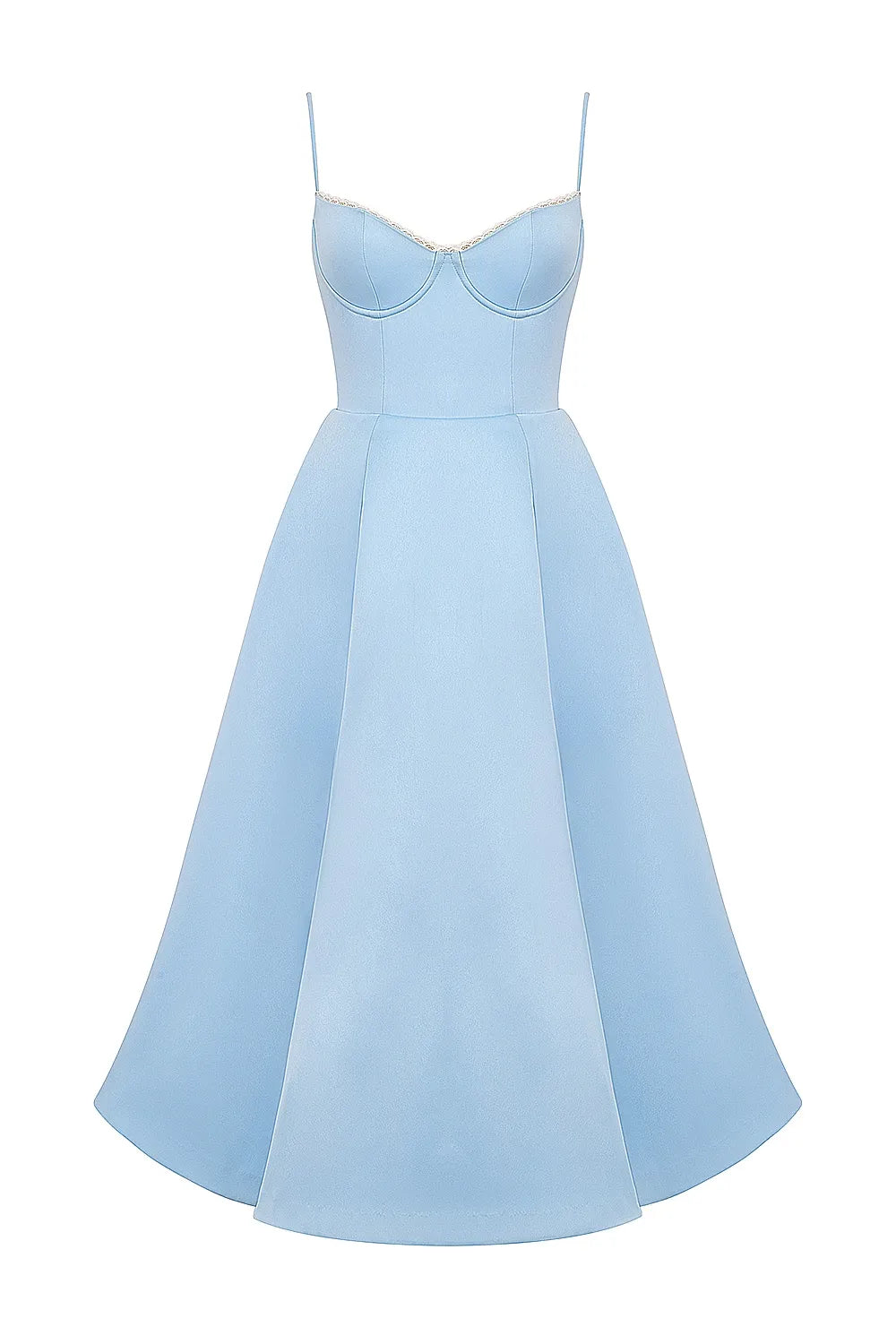 ELOVIA™ MIDI DRESS - Blue