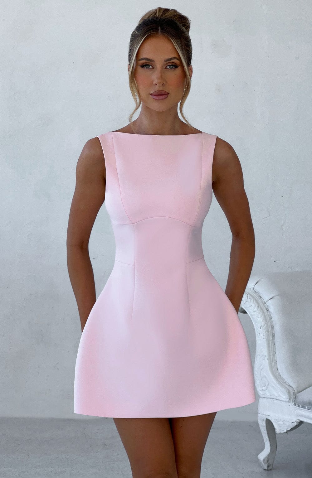 Alana™ Mini Dress - Blush