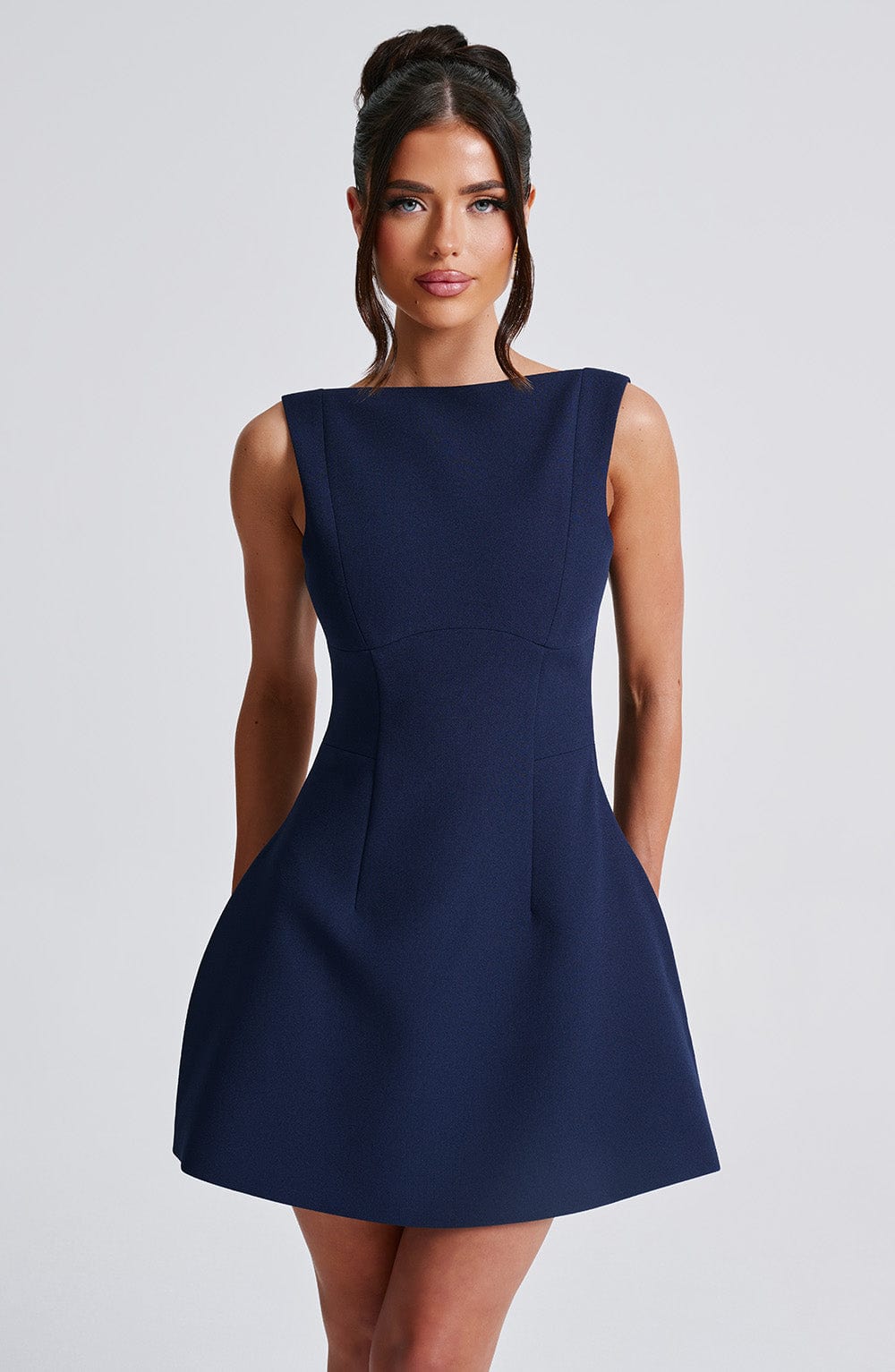 Alana™ Mini Dress - Navy