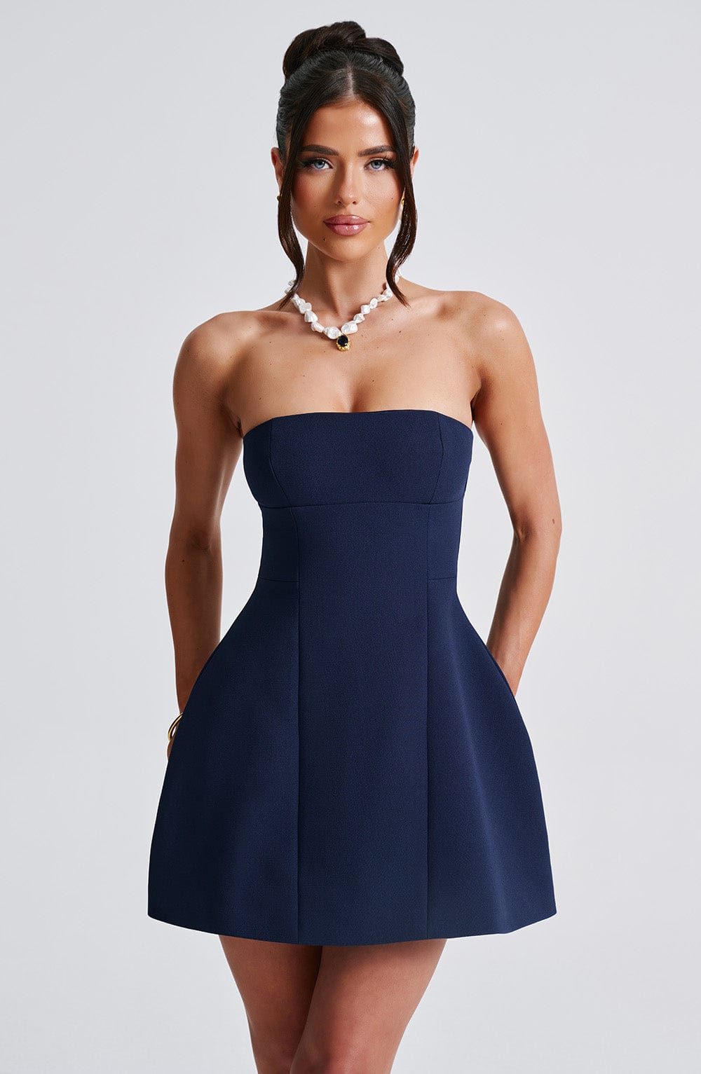 Asha™ Mini Dress - Navy