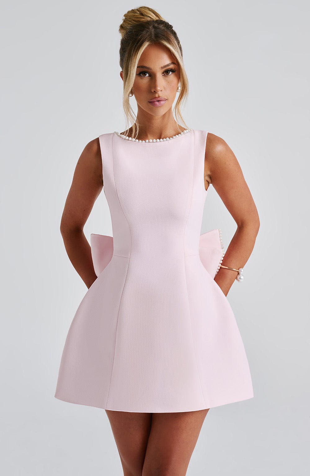 Selene™ Mini Dress - Blush