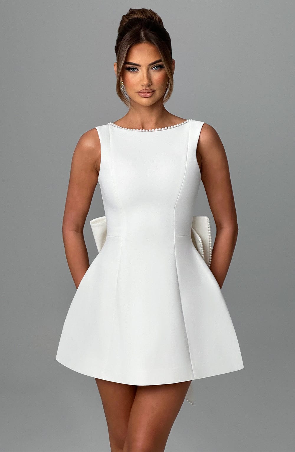 Selene™ Mini Dress - Ivory