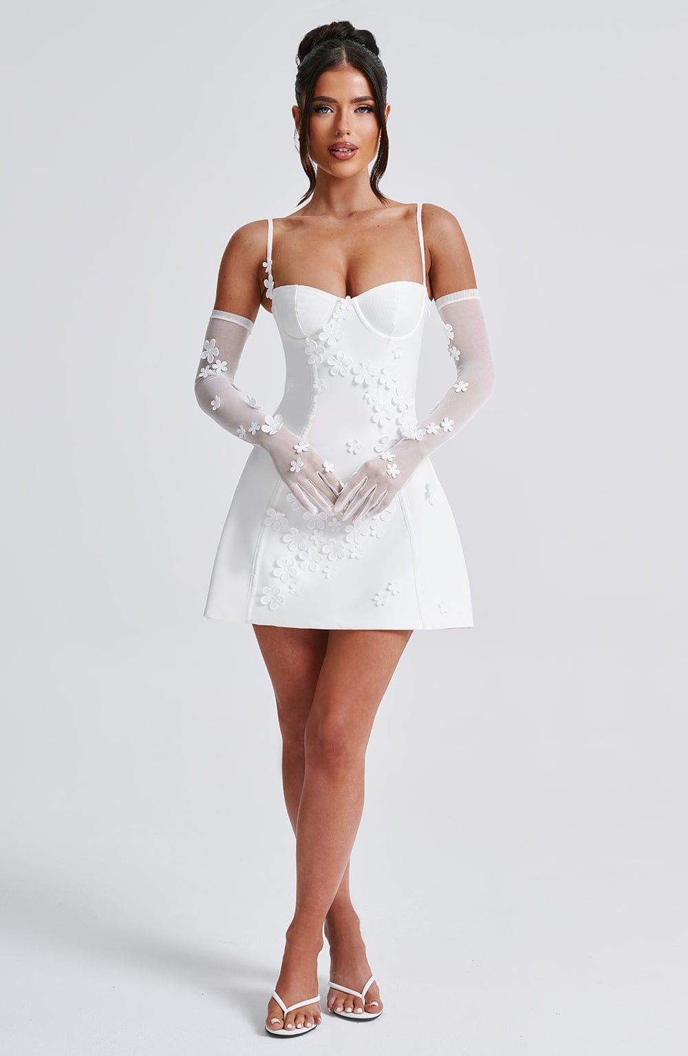 Dalary™ Mini Dress - Ivory