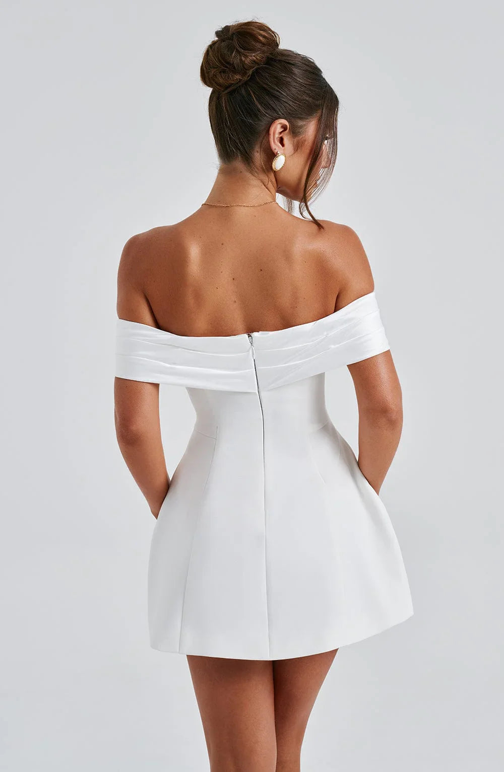 LÉORA™ MINI DRESS - IVORY