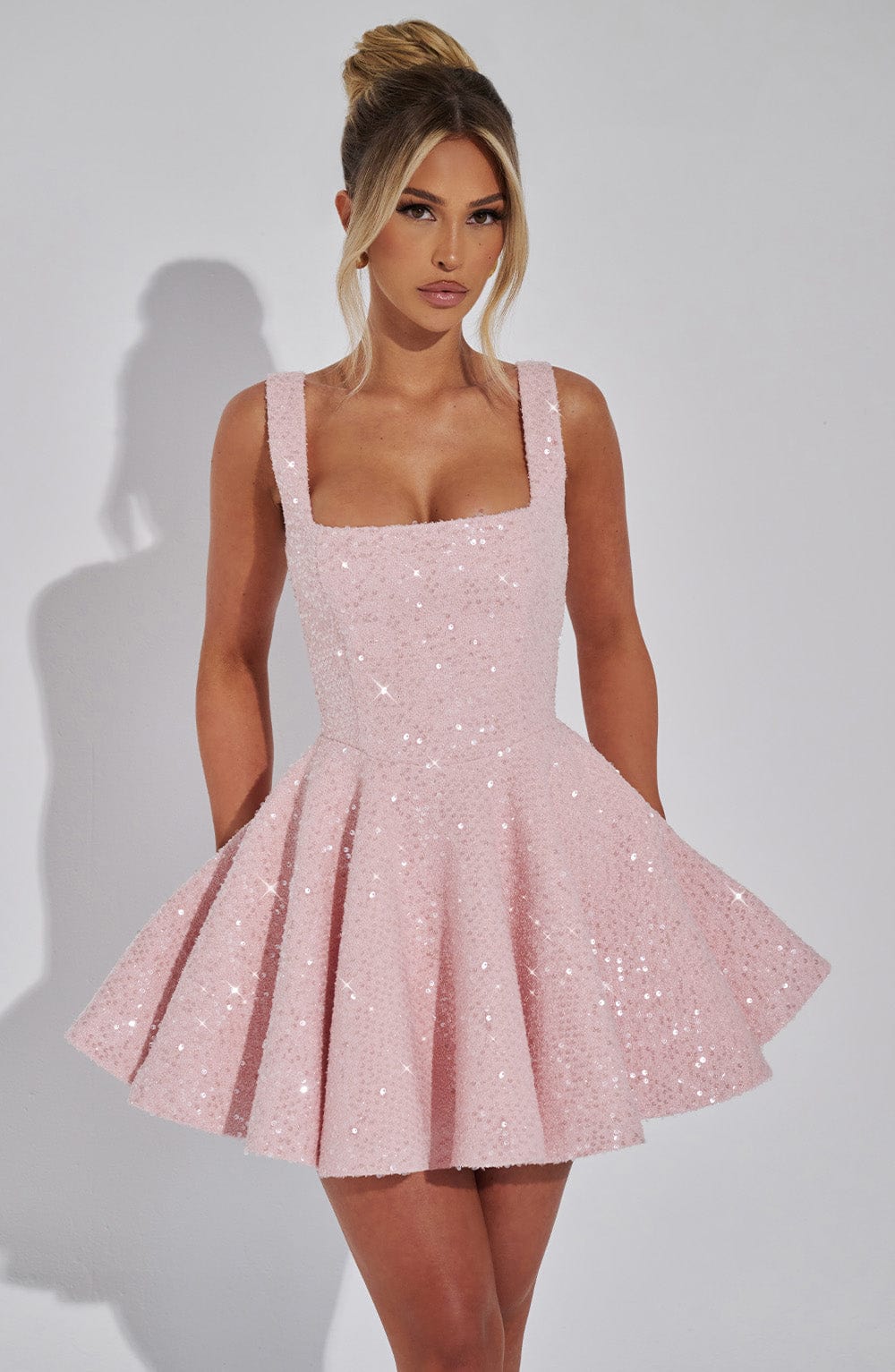 Seraphina™ Mini Dress - Blush