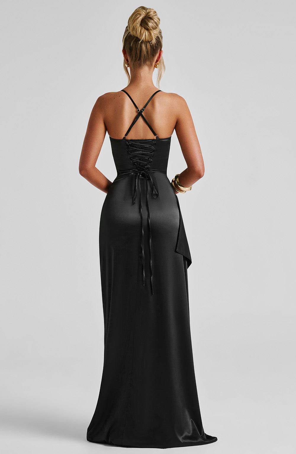 Zerelle™ Maxi Dress - Black