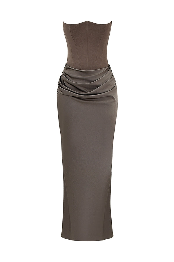 ASTORIA™ MAXI DRESS - SMOKE