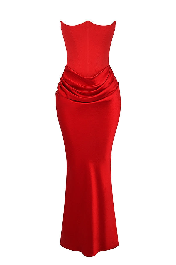 ASTORIA™ MAXI DRESS - RUBY