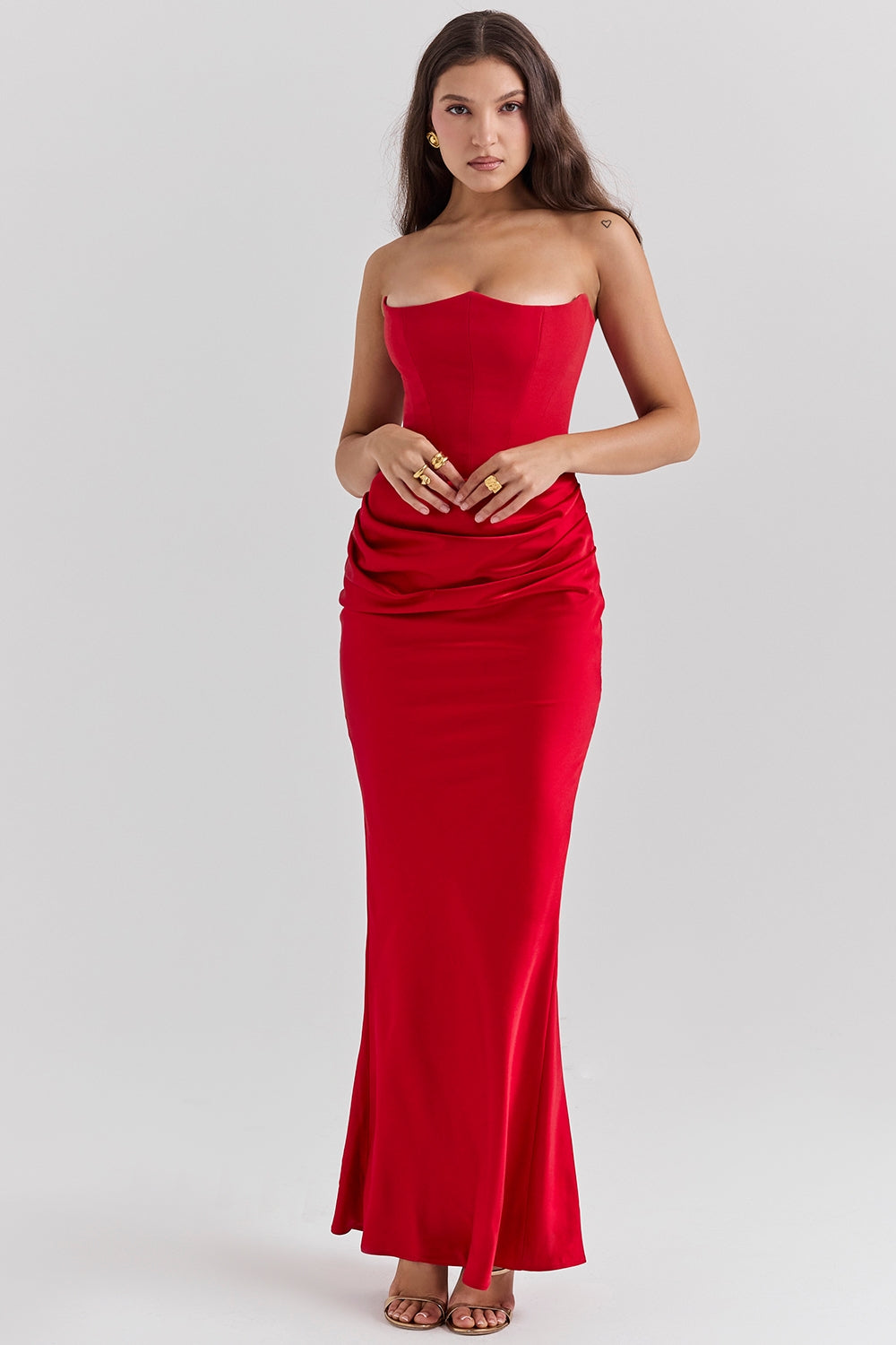 ASTORIA™ MAXI DRESS - RUBY