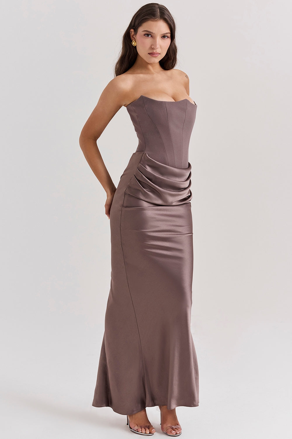 ASTORIA™ MAXI DRESS - SMOKE