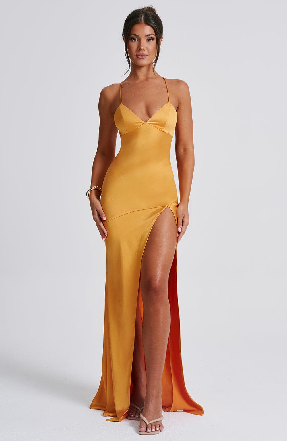 Isobel™ Maxi Dress - Tangerine