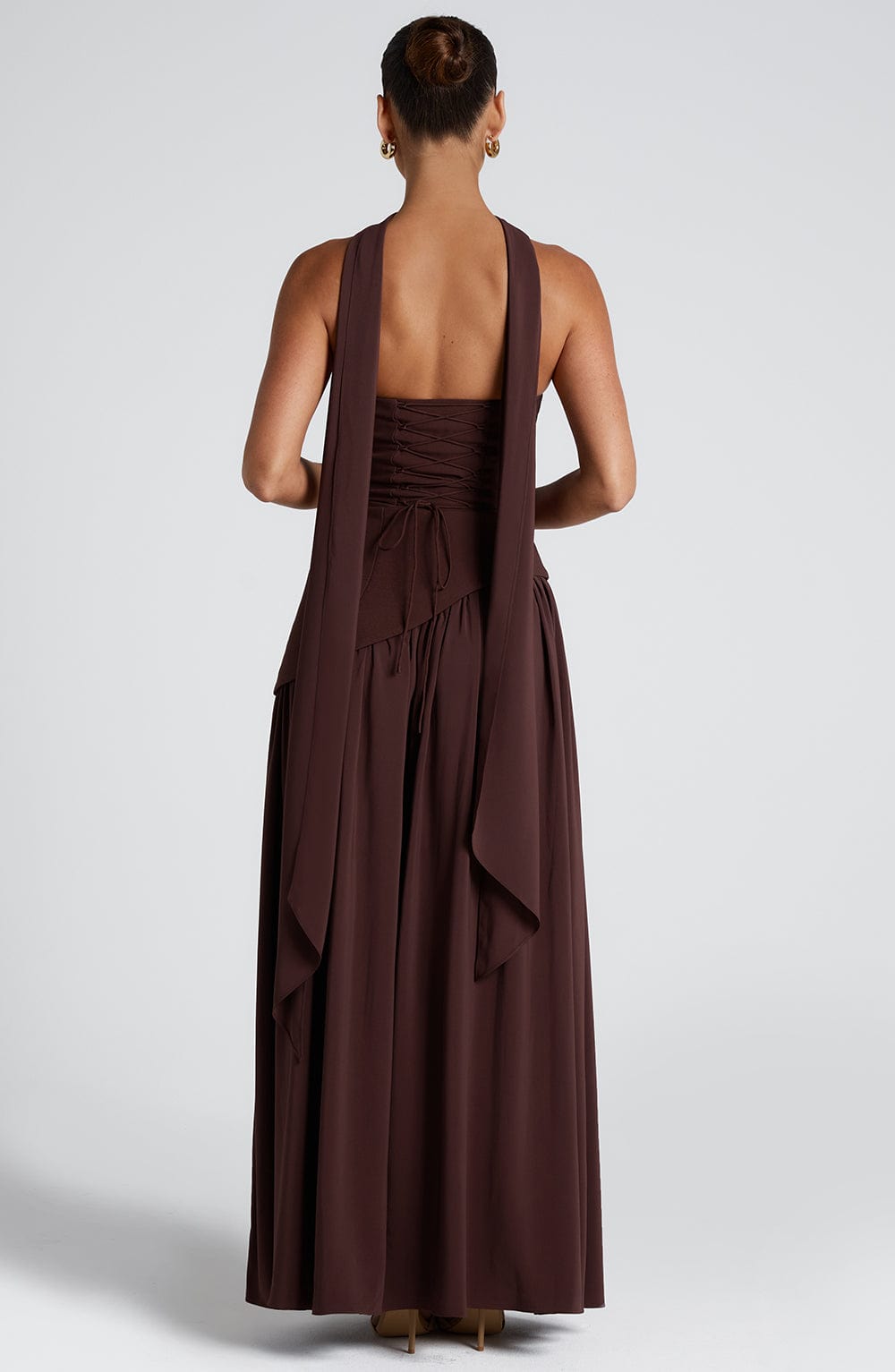 Maliyá™  Maxi Dress – Plum Brown