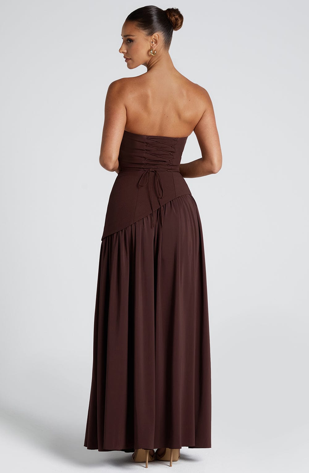 Maliyá™  Maxi Dress – Plum Brown