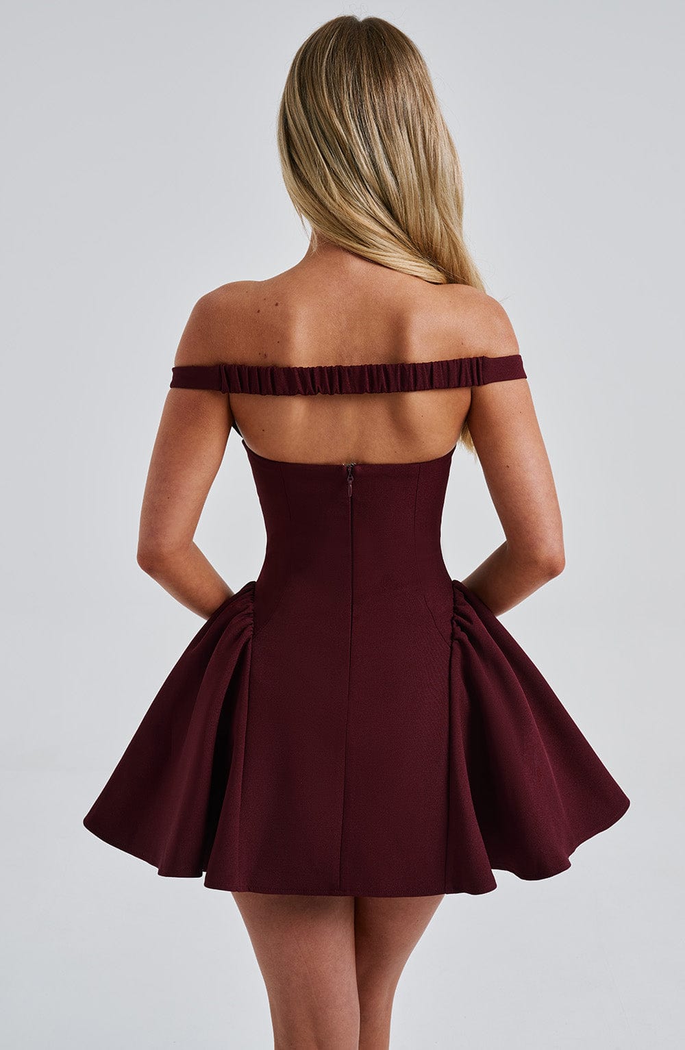 Vespera™ Mini Dress - Cherry Lacquer