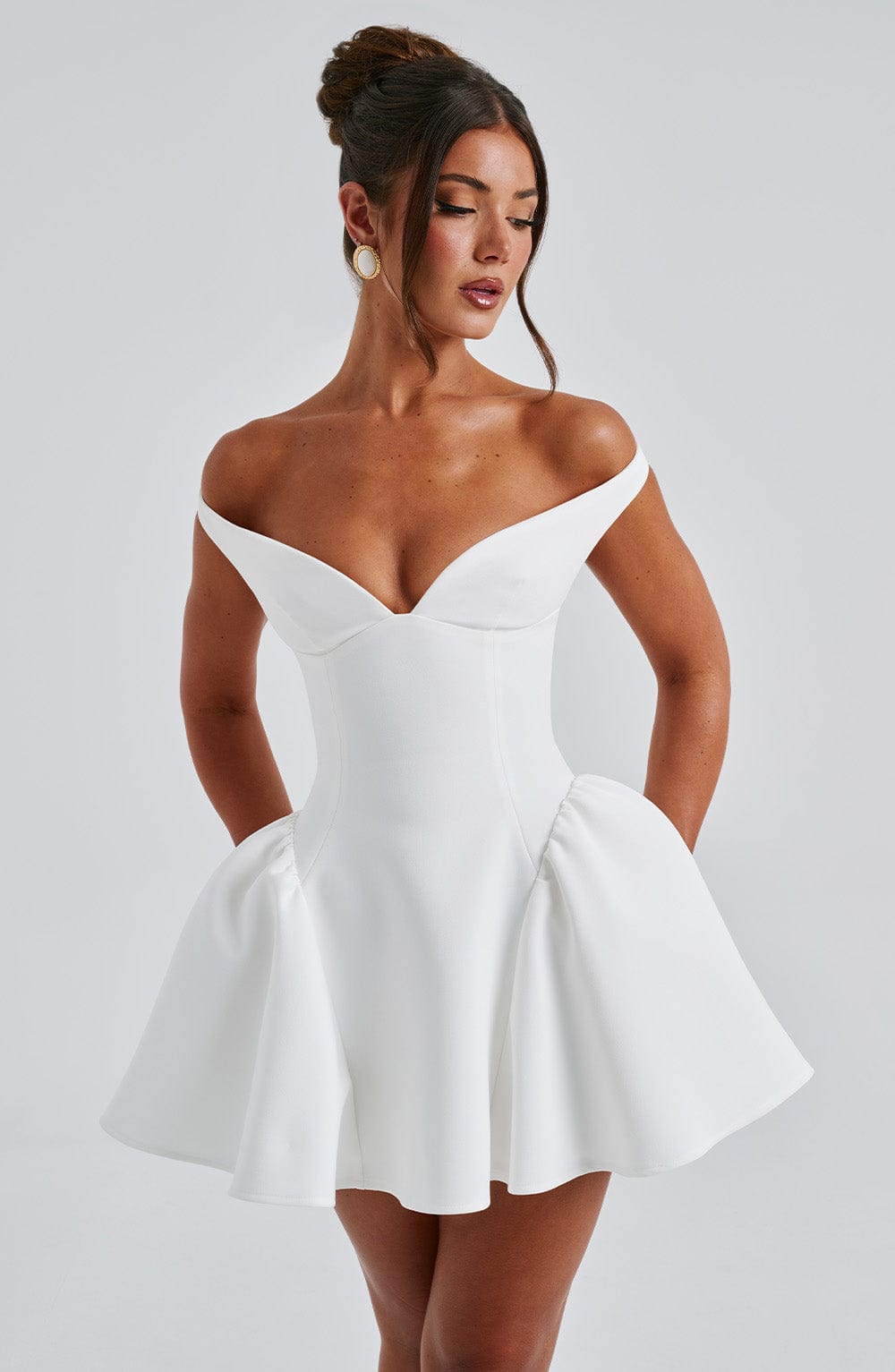 Liora™ Mini Dress - Ivory