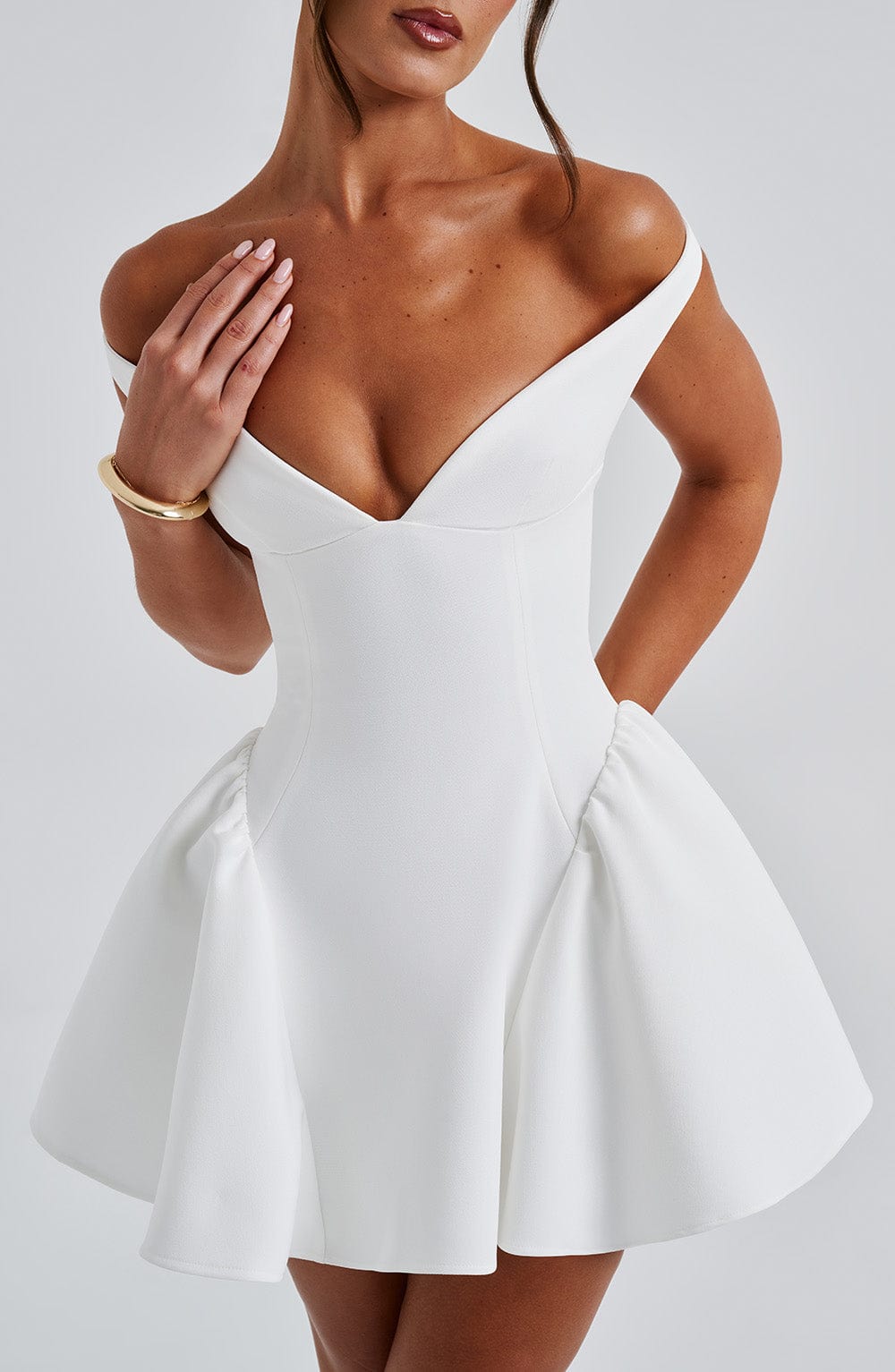 Liora™ Mini Dress - Ivory