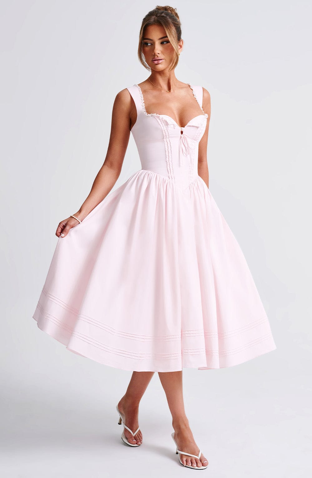 Violetta™ Midi Dress - Blush