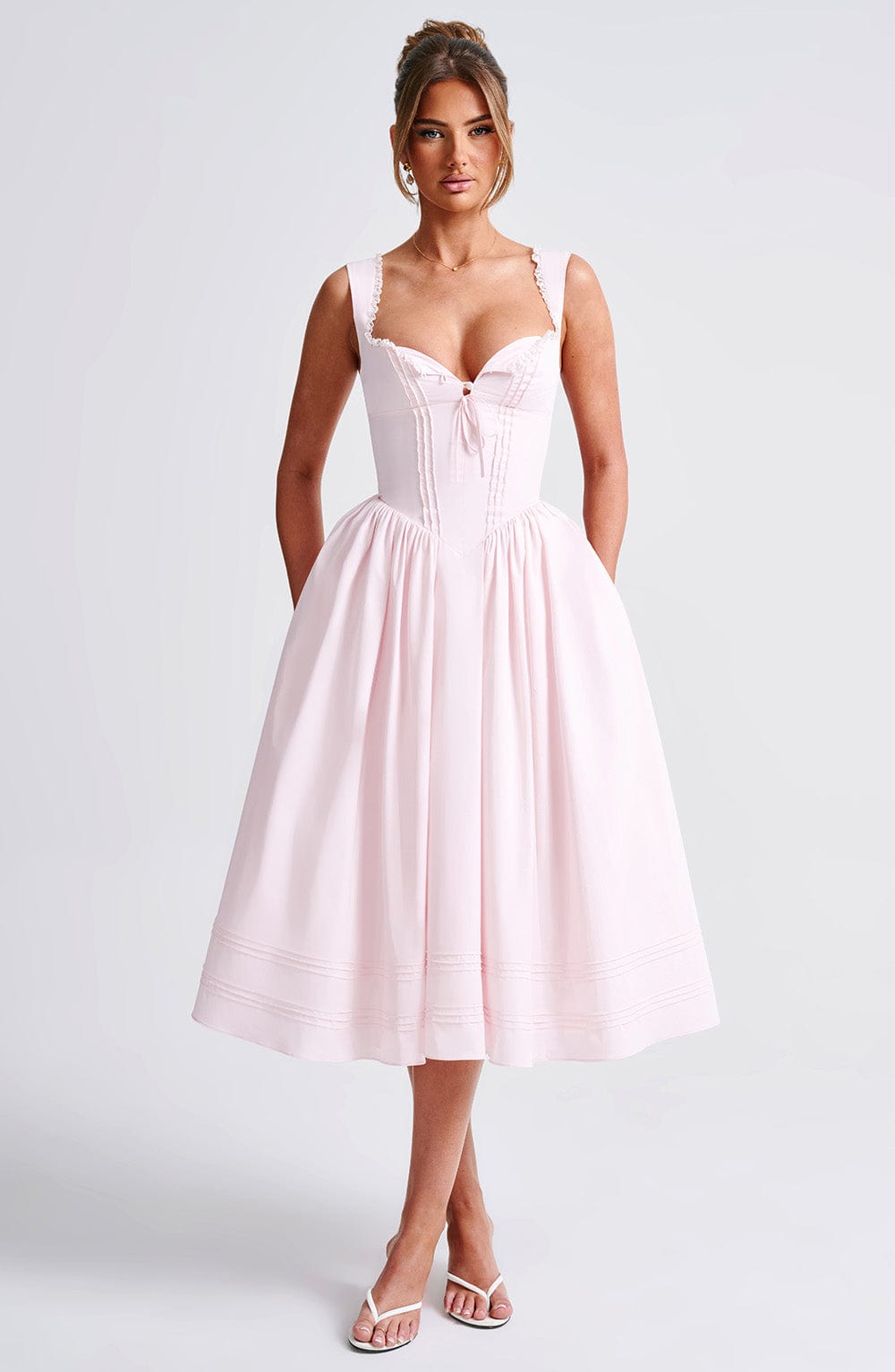 Violetta™ Midi Dress - Blush