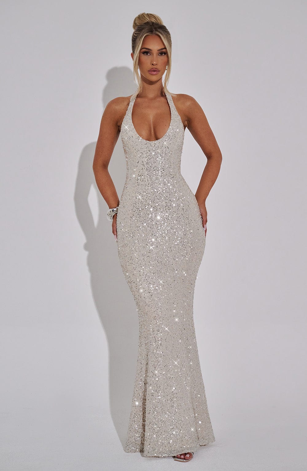 Seraphine™ Maxi Dress - Champagne