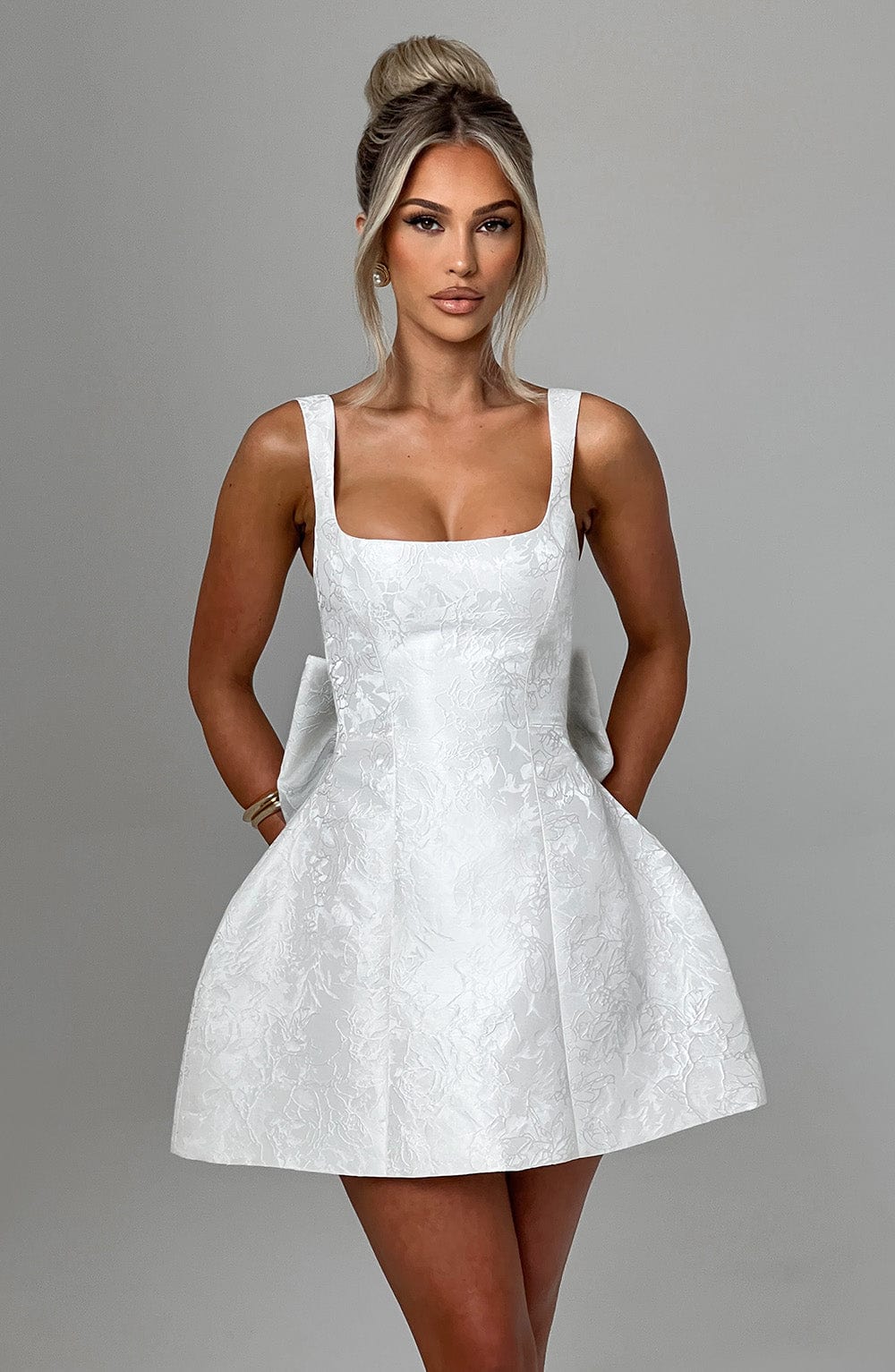 Seraphina™ Mini Dress - Ivory