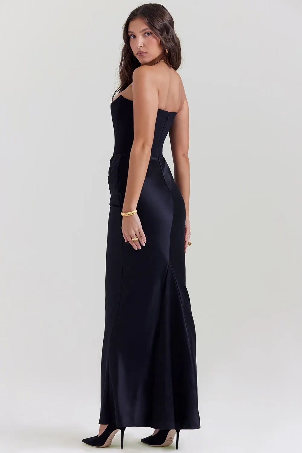 ASTORIA™ MAXI DRESS - BLACK