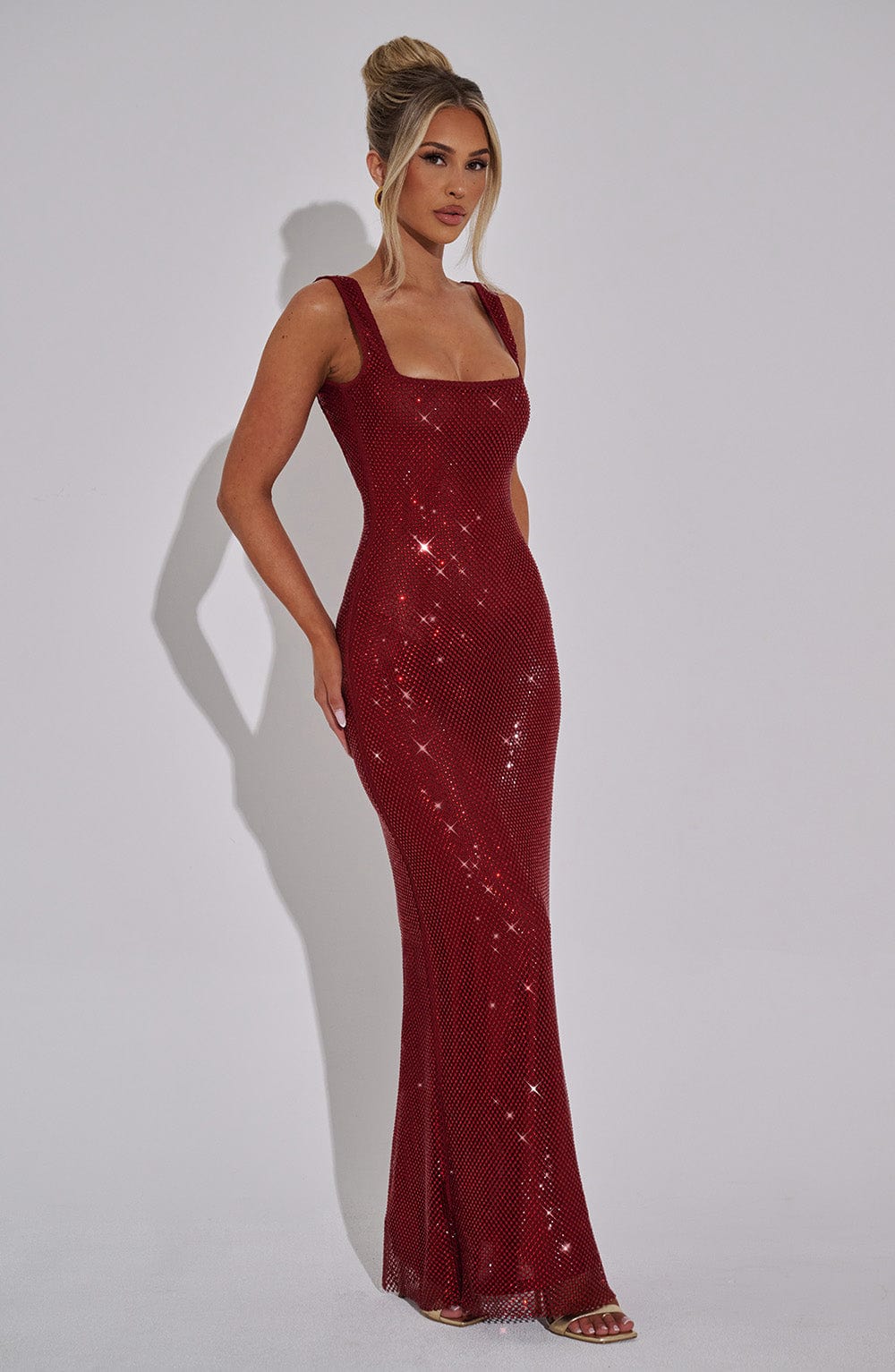 Seraphina™ Maxi Dress - Wine