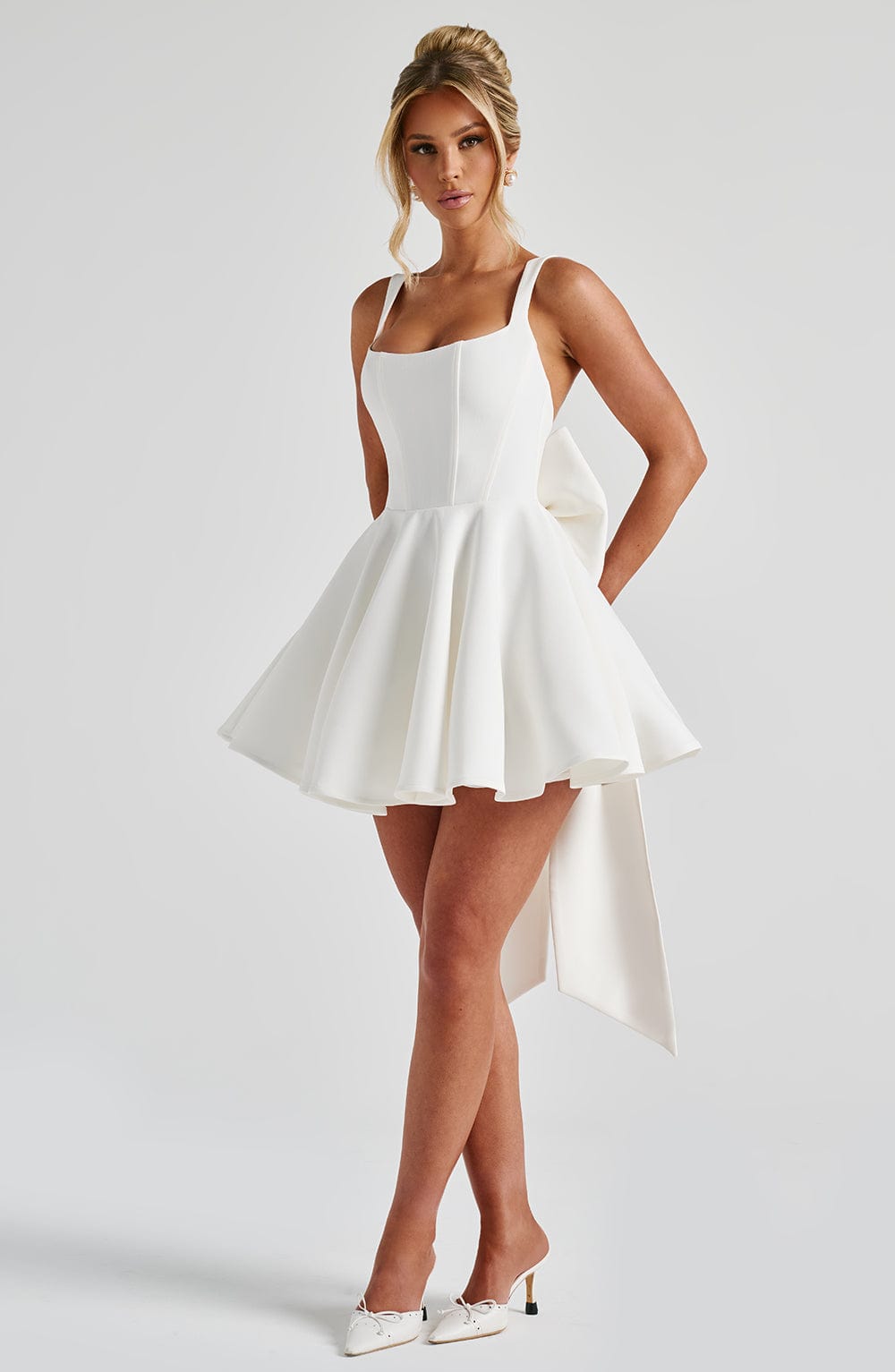 Seraphina™ Mini Dress - Ivory