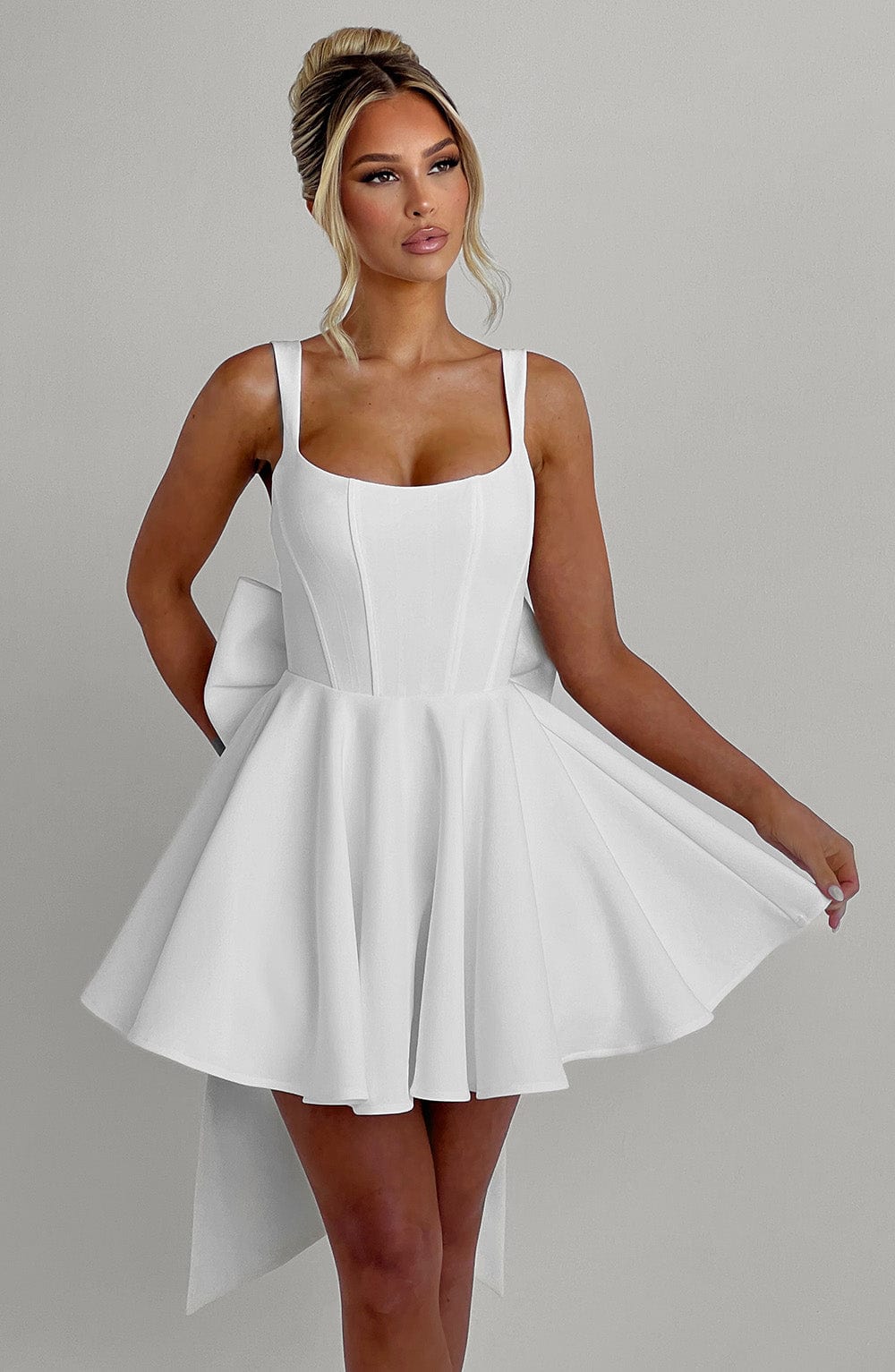 Seraphina™ Mini Dress - Ivory