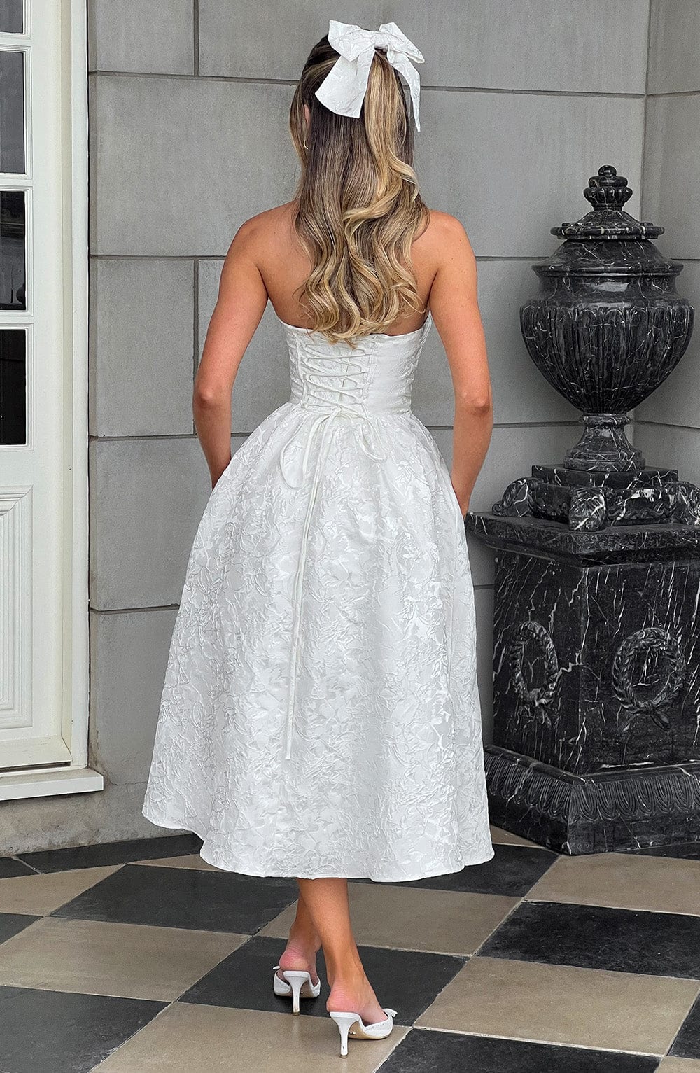 Violetta™ Midi Dress - Ivory