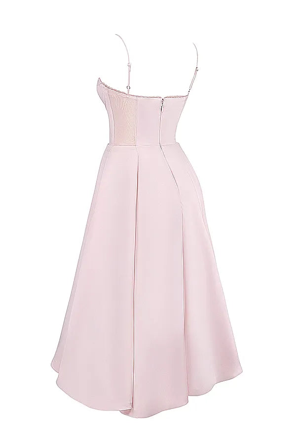 ELOVIA™ MIDI DRESS - BLUSH