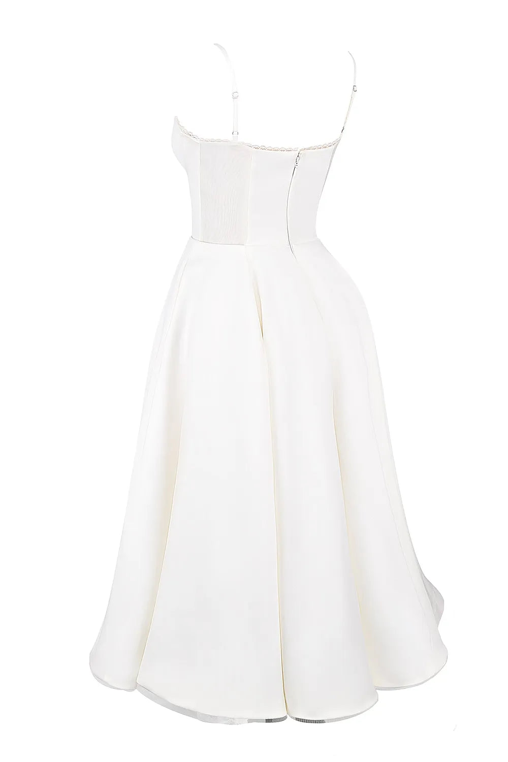 ELOVIA™ MIDI DRESS - WHITE