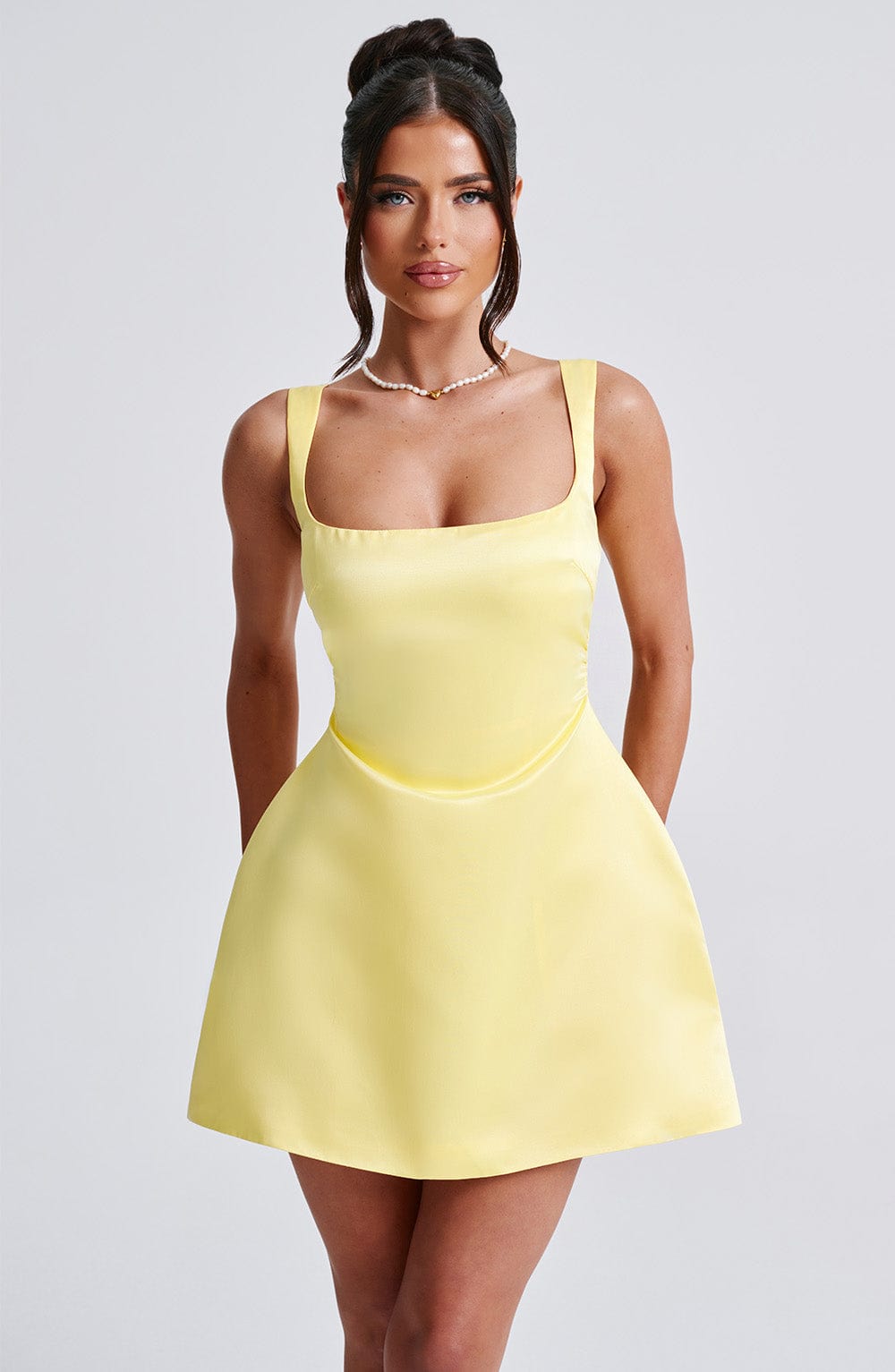 Sofie™ Mini Dress - Lemon