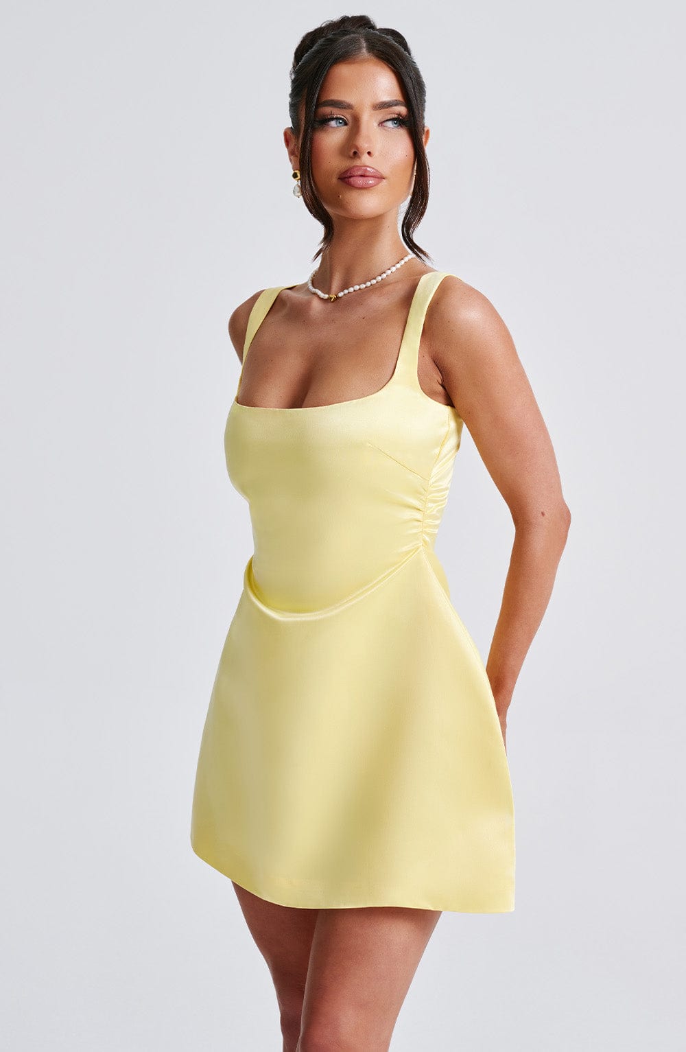 Sofie™ Mini Dress - Lemon